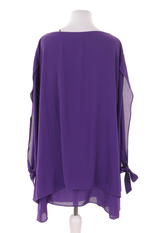 Lila Bluse