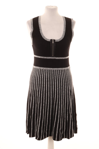 Kleid schwarz-grau