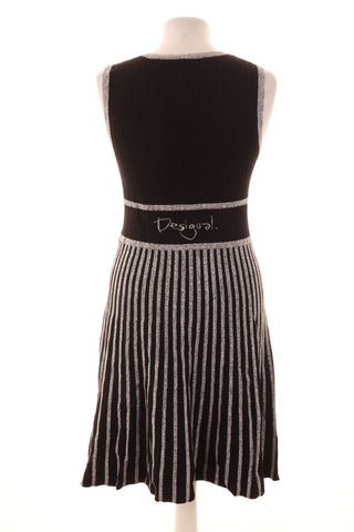 Kleid schwarz-grau