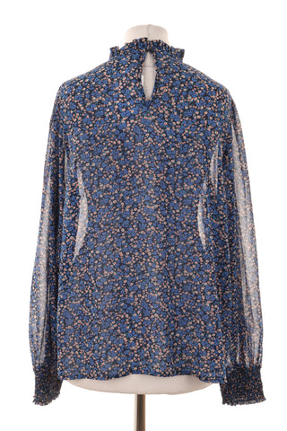 Bluse mit Blumenmuster