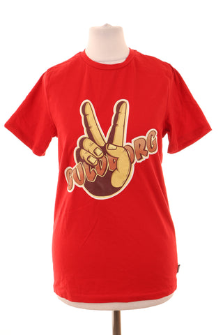 Rote Bluse