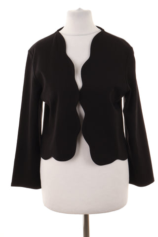 Schwarze Überwurfjacke