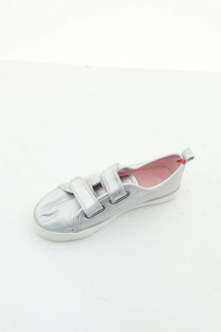 Silberne Schuhe