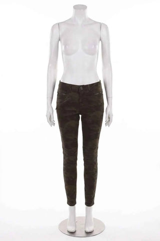 Damskie Spodnie Skinny Moro Zara Biker