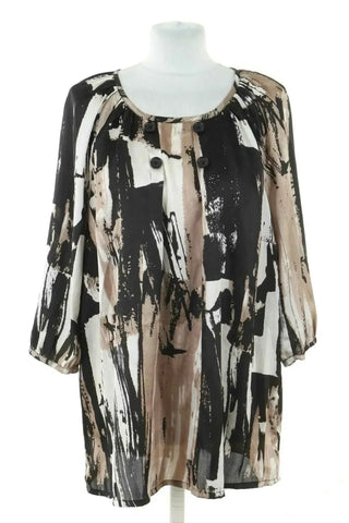 Bluse mit Muster