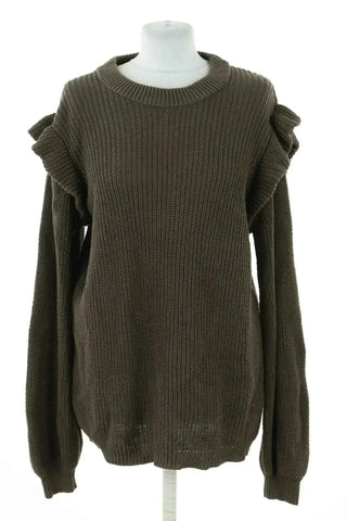 Grüner Pullover