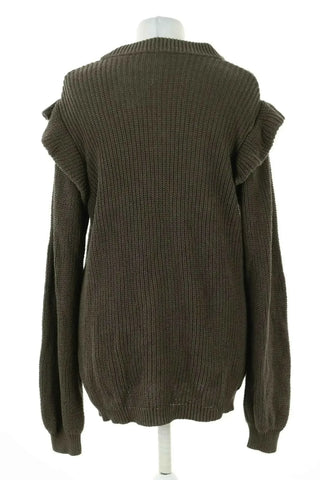 Grüner Pullover