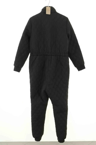 Schwarzer Overall