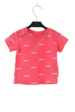 Rosa T-Shirt mit Muster