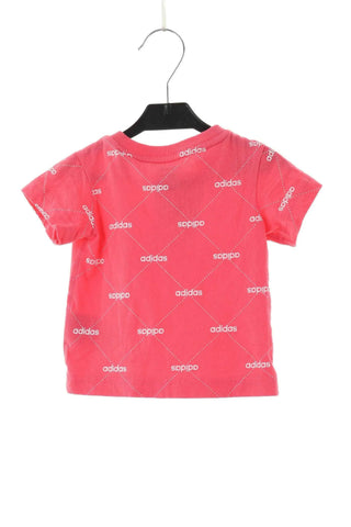 Rosa T-Shirt mit Muster
