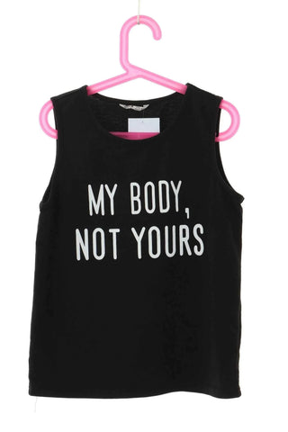 Schwarzes Top