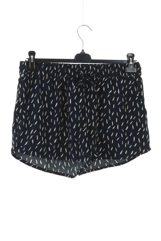 Dunkelblaue Shorts mit Muster