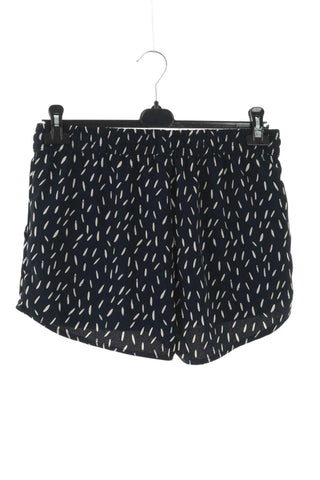 Dunkelblaue Shorts mit Muster
