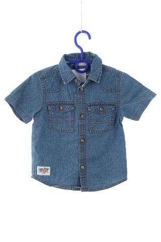 Blaues Jeanshemd
