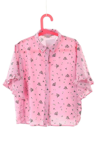 Rosa Hemd mit Muster