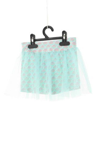 Grüne Shorts mit Muster