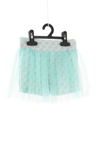 Grüne Shorts mit Muster