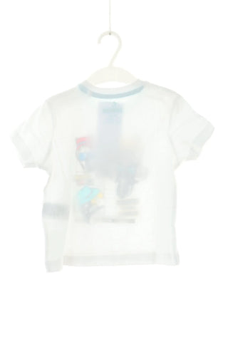 Weißes T-Shirt mit Muster