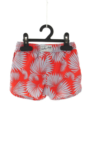 Rote Shorts mit Muster