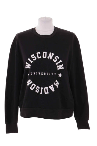 Bluza dresowa bawełniana Wisconsin - Czarna